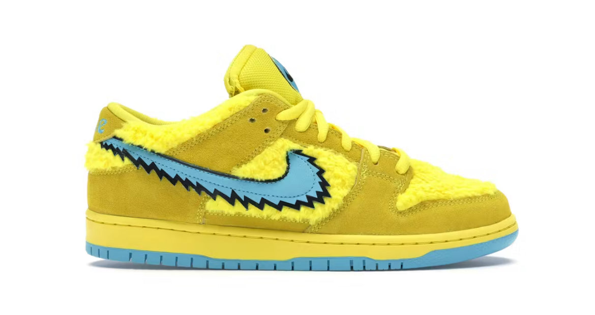 Nike SB Dunk Low Grateful Dead Yellow Bear