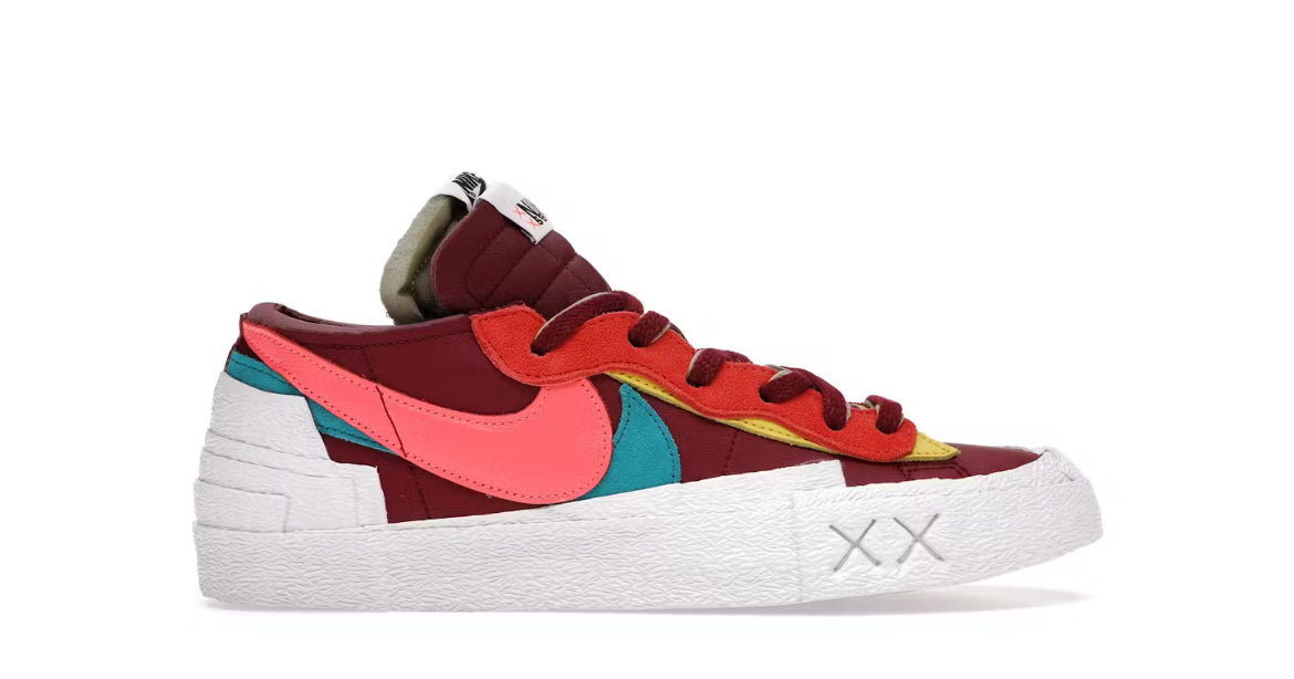 Nike Blazer Low Sacai Kaws Red 
